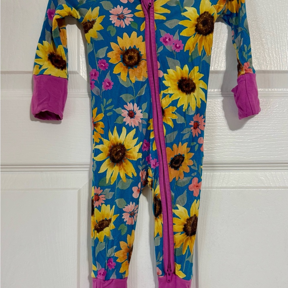 Little Sleepies Sunflower Fields Zippy